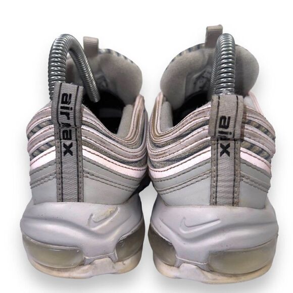 Nike by You Air Max 97 Sneakers Grey / White / Pink DJ3180-991 Women's 7 - Picture 5 of 11